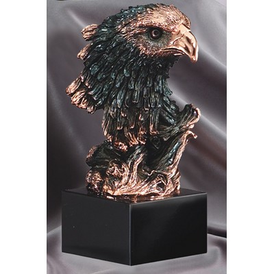 American Eagle Head 8 1/2"H