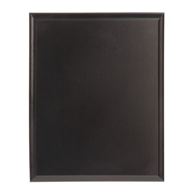 10.5"x13" Black Plaque with 8.5"x11" Engraved Plate