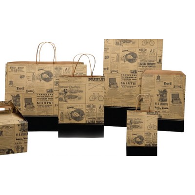 Jaguar Newsprint Collection Bag (16"x6"x13")