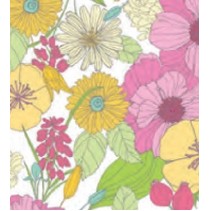 Fresh Flowers Feminine Gift Wrap (833')