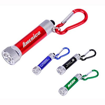 Aluminum Key Chain w/ 5 LED Light