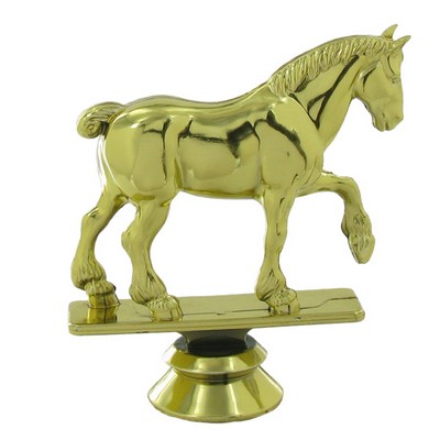 Draft Horse Trophy Figure