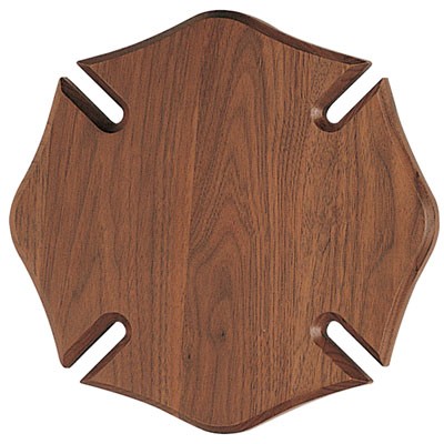 Walnut Maltese Cross Plaque (12"x12")