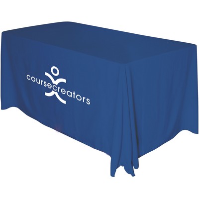 4' Draped Table Throw (1 Color Print)