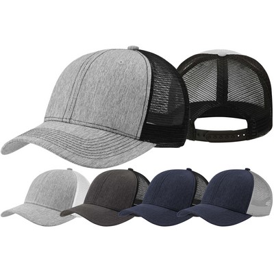 Premium Synthetic Linen Trucker Cap