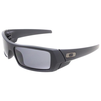 Oakley® Gascan Matte Sunglasses - Matte Black/Gray