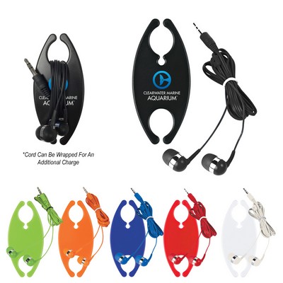 Earbuds With Cord Organizer