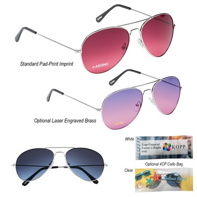 Ocean Gradient Aviator Sunglasses