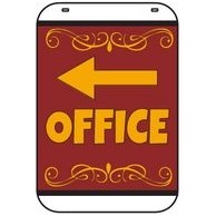 Stock Swing Sign (Office Left - Single Sided Kit)