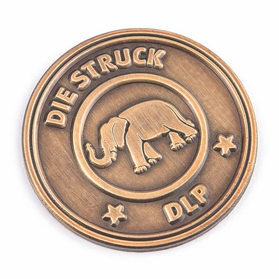 Die Struck Lapel Pin (0.75")