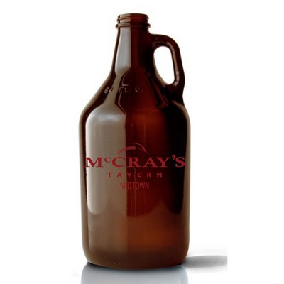 64 oz Amber Growler