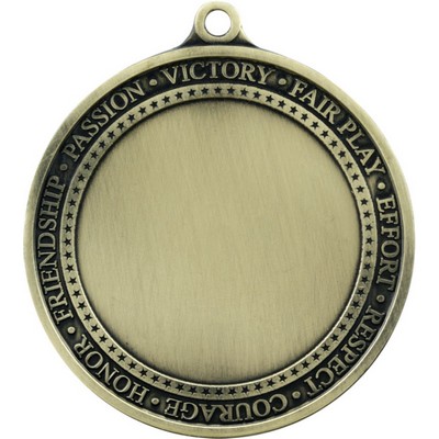 Medal, "Insert Holder" 2-3/4" Dia