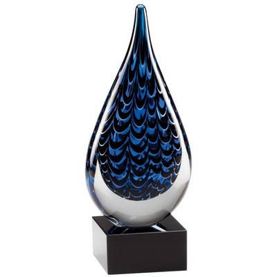 Art Glass Teardrop Award