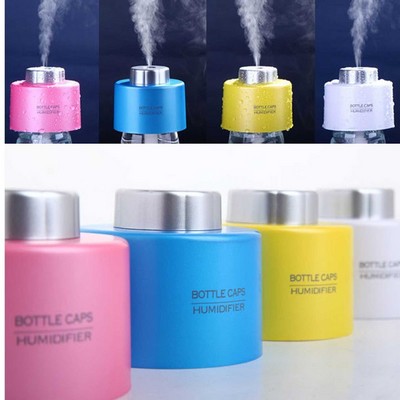 Portable Bottle Cap Air Humidifier with USB Cable