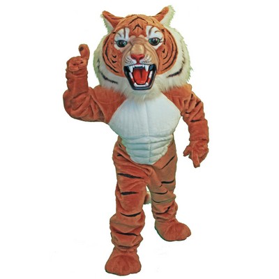 Power Super Tiger Mascot Costume