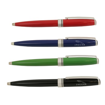 Stylish Ballpoint Pen with Fully Color Coated Barrel