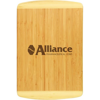 Two Tone Bamboo Cutting Board