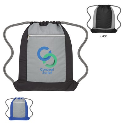 Flip Side Drawstring Sports Bag