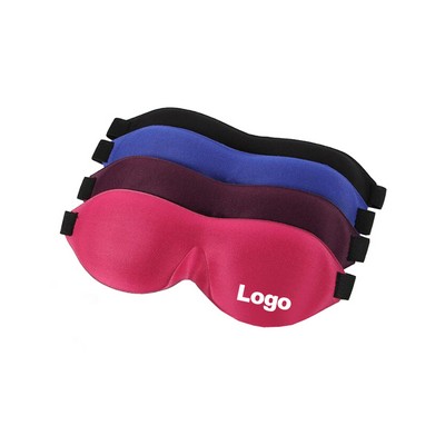 Comfortable And Lightweight Adjustable 3D Contoured Sleeping Eye Mask