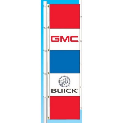 Huge Dealer Logo Stack Flag (GMC®)