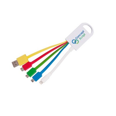 3-In-1 Charging Cable Buddy (MFI Certified)