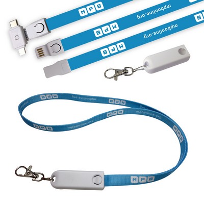 Lanyard Charging Cords w/Type C