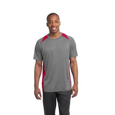 Sport-Tek® Heather Colorblock Contender Tee Shirt