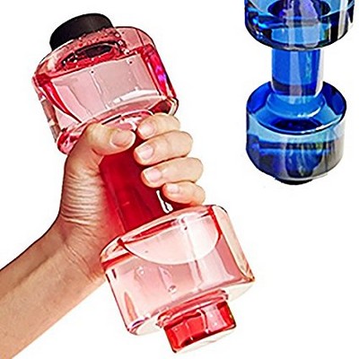 18 Oz. Dumbbell Shaped Water Drink Bottle