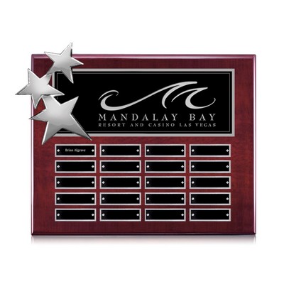 Constellation P/Plaq - Rosewood/Chrome 20 Plate