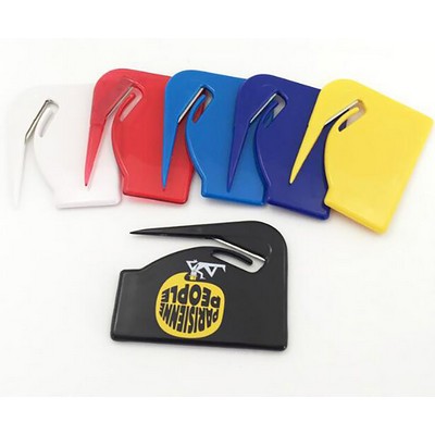 Square Plastic Letter Opener