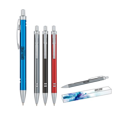 Satiny Aluminum Pen