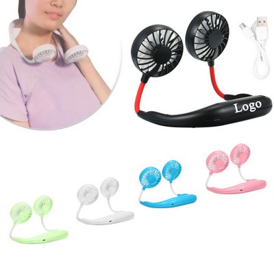 Sport Portable Hands Free Neckband Fan