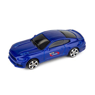 3" 1:64 Scale Die Cast Metal Ford® Mustang GT 2015 (Full Color Graphics Both Doors) (u)