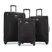 American Tourister® 3-Piece Black Pop Max Suitcase Set