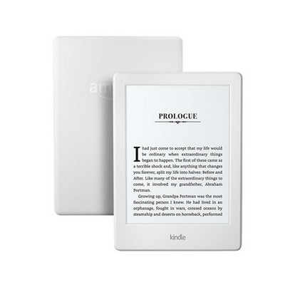 Amazon 6-Inch Kindle eReader w/Glare Free Touchscreen & WiFi (White)