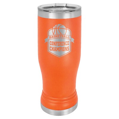 14 Oz. Orange Pilsner Tumbler