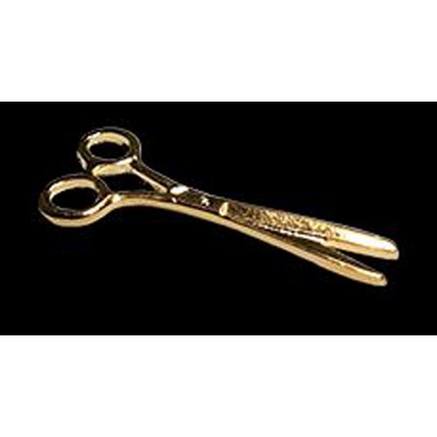 Gold Scissors Metal Casting