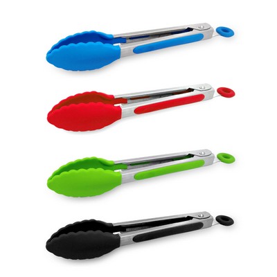 Kitchen Tongs With Silicone Tips