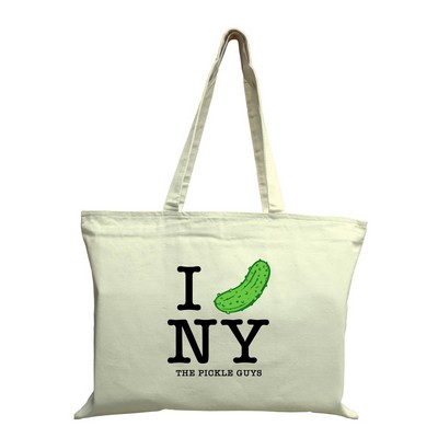 Basic Zipper Tote Bag - 1 Color (20"x15")