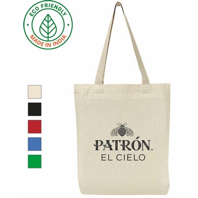 7 oz Cotton Canvas Tote Bag - Eco Friendly Tradeshow Tote 15 x 14 x 2