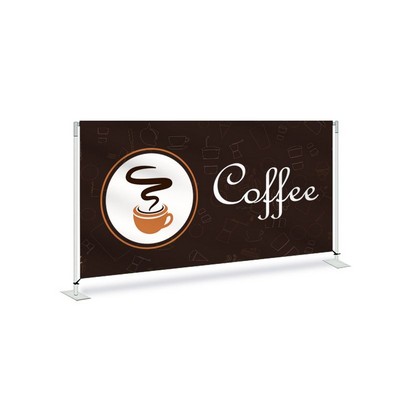 Coffee Pre Printed Fabric Barrier 60" x 36" x 13.5 - Design 3