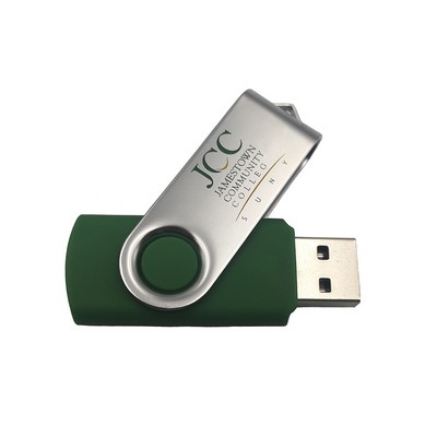 Usb Memory Flash Drive Rotating Swivel Usb Drive (4Gb)