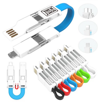 4-in-1 Magnetic Charging Cable