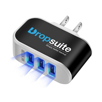 3 Port USB Charger