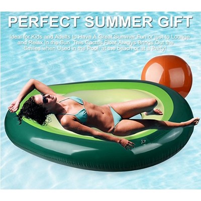 Inflatable Avocado Pool Float