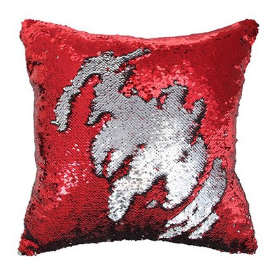 Square Sequins Pillow Cover