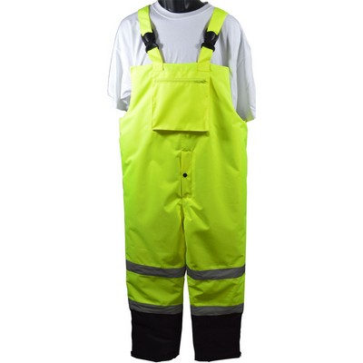 ANSI 107-2015 Class E Waterproof Quilted Thermal Bib Pants