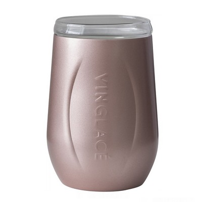 Vinglace Stemless Wine Glass, Rose Gold