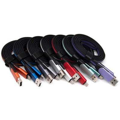 6 In 1 Aluminum Alloy 3a Fast Charge Cable