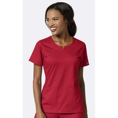 Wink™ Pro Women's 4 Pocket Notch Neck Shirt